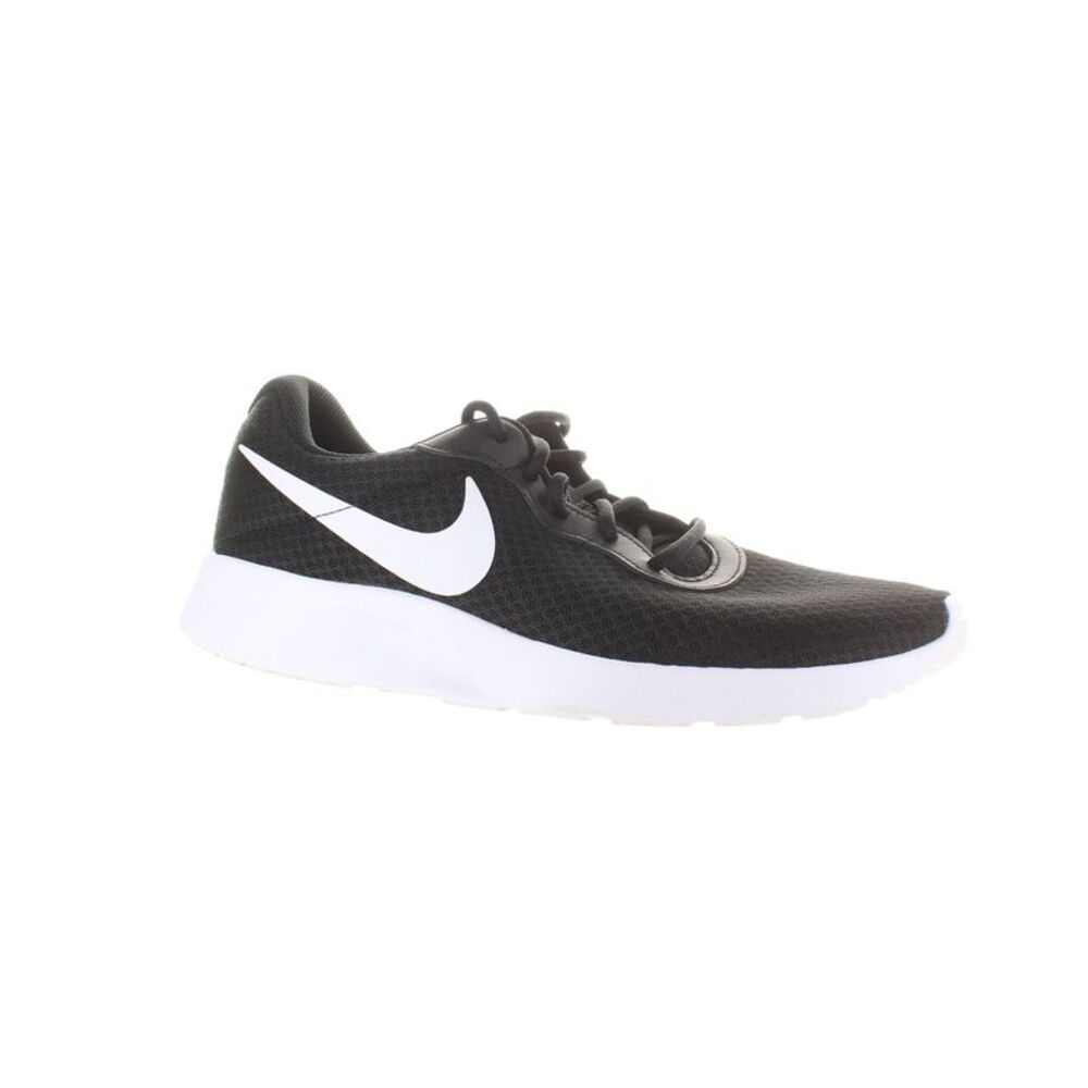 Nike Mens Tanjun Black Fashion Sneaker Size 12 Medium (D, M) - Picture 2 of 4